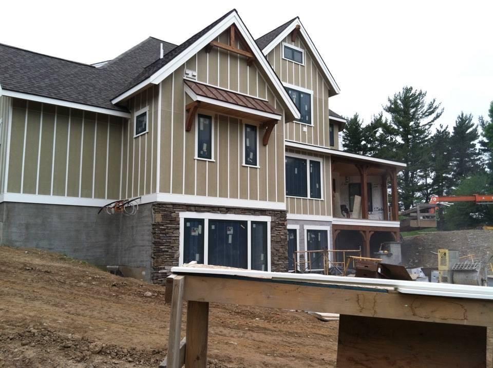 New home construction project by Maressa Remodeling in Rochester