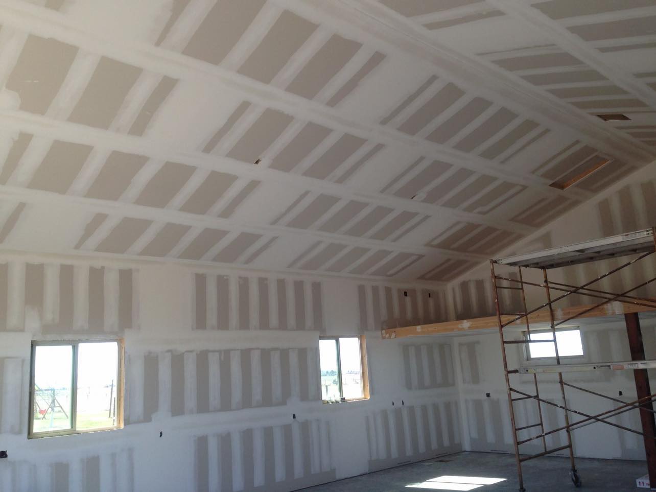 Drywall installation and finishing by Maressa Remodeling in Rochester