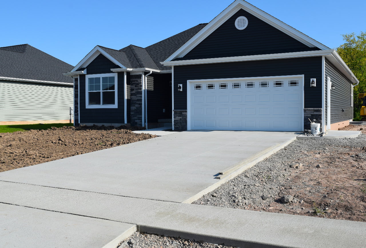 Concrete work and driveway installation by Maressa Remodeling