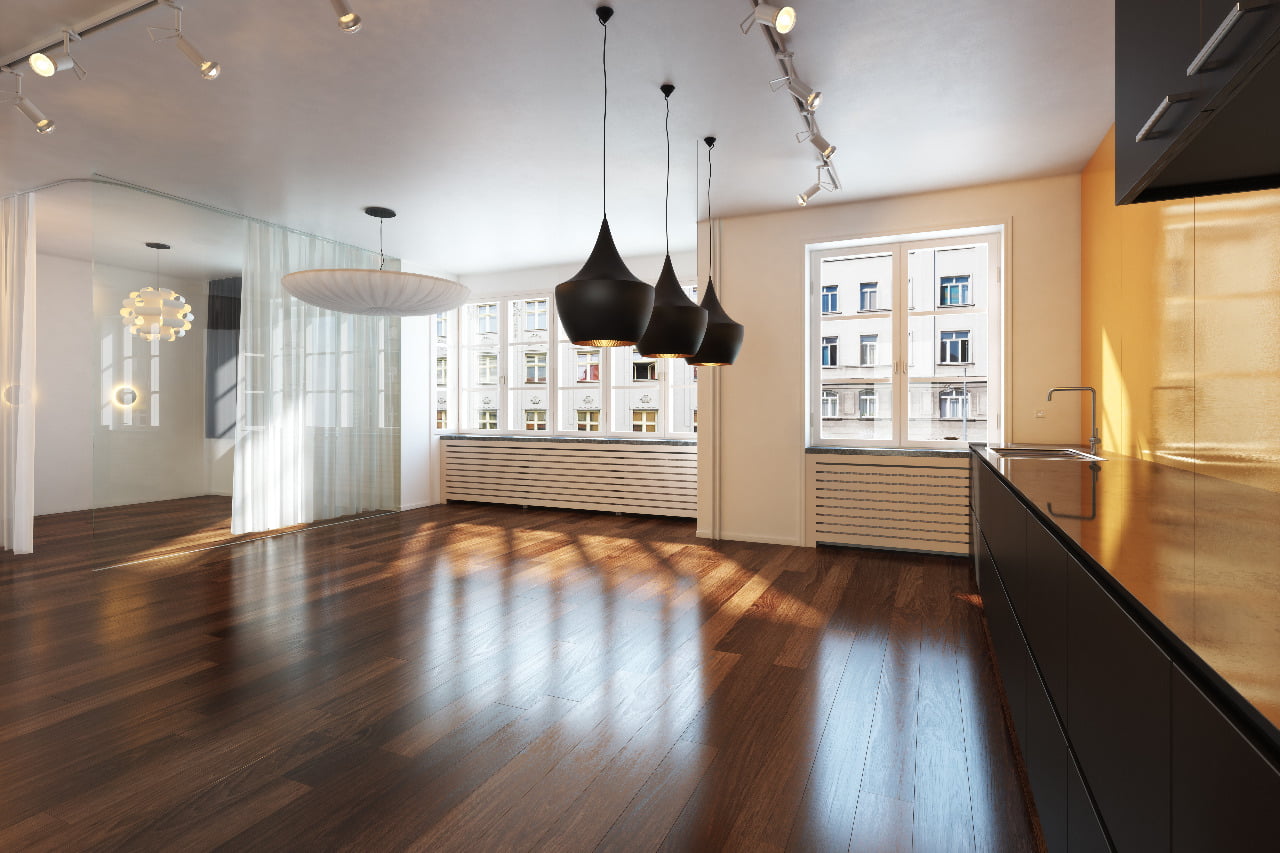 Hardwood flooring installation by Maressa Remodeling in Rochester, NY